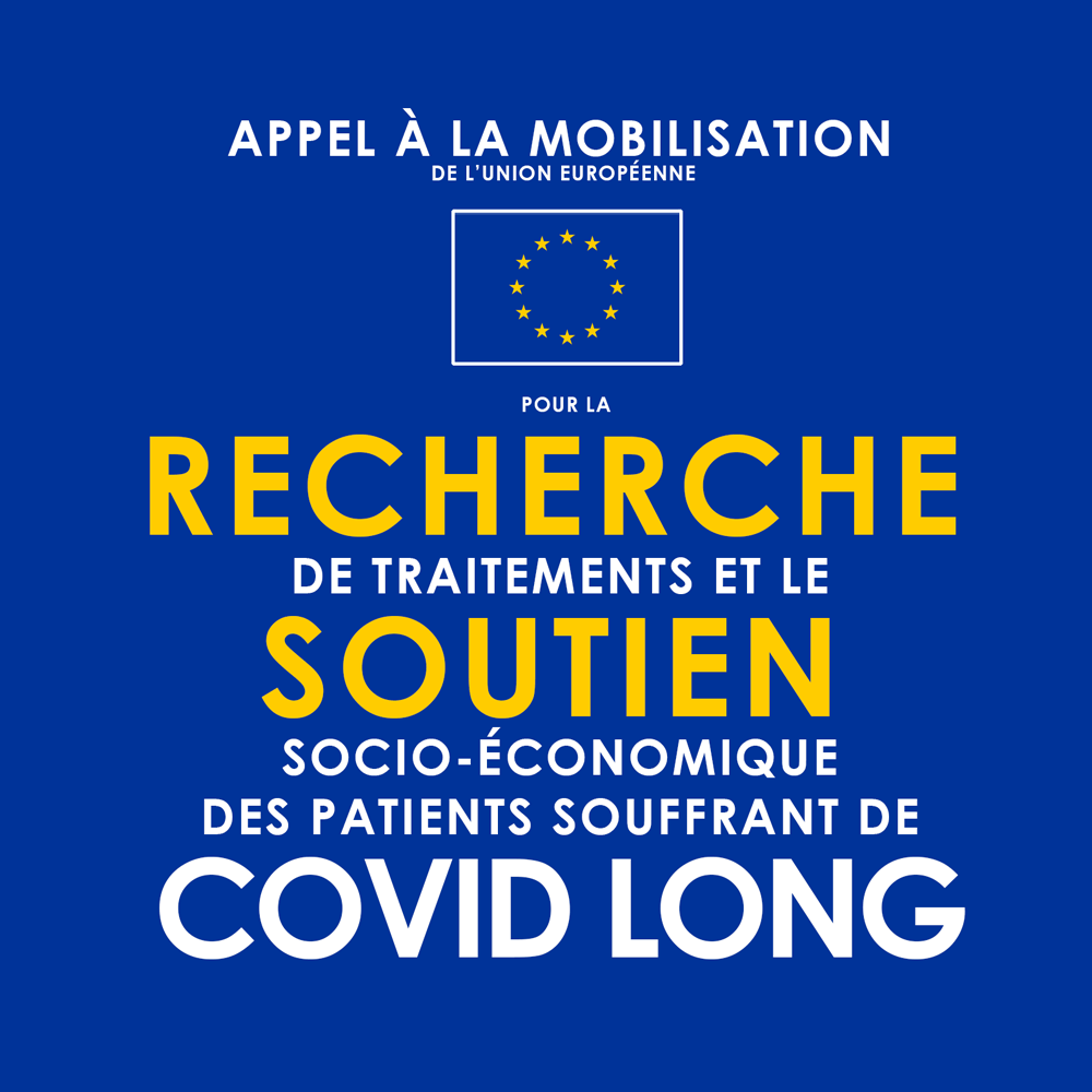 Appel à la mobilisation de l’Union européenne pour la recherche de traitements et le soutien socio-économique des patients souffrant de COVID long