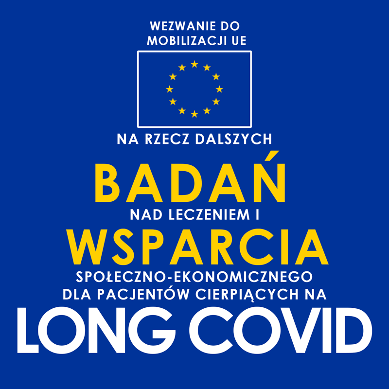 Wezwanie do mobilizacji UE na rzecz dalszych badań nad leczeniem i wsparcia społeczno-ekonomicznego dla pacjentów cierpiących na long COVID